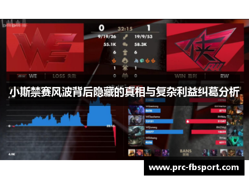 小斯禁赛风波背后隐藏的真相与复杂利益纠葛分析 小斯禁赛风波背后隐藏的真相与复杂利益纠葛分析