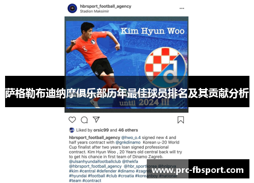 萨格勒布迪纳摩俱乐部历年最佳球员排名及其贡献分析