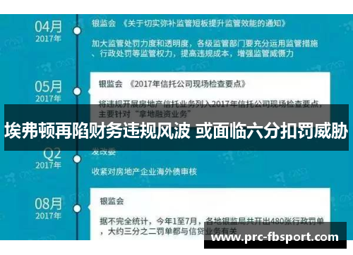 埃弗顿再陷财务违规风波 或面临六分扣罚威胁 埃弗顿再陷财务违规风波 或面临六分扣罚威胁